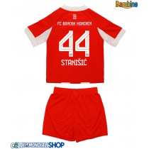 Maglie da calcio Bayern Munich Josip Stanisic #44 Prima Maglia Bambino 2025-26 Manica Corta + Pantaloni corti)